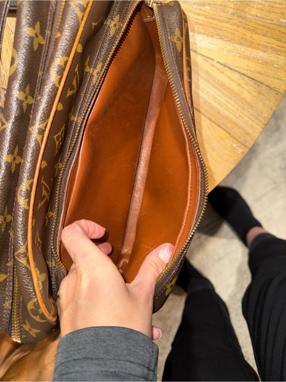 Louis Vuitton Monogram Canvas Adjustable Shoulder Strap in Brown and Tan - Picture 5 of 8